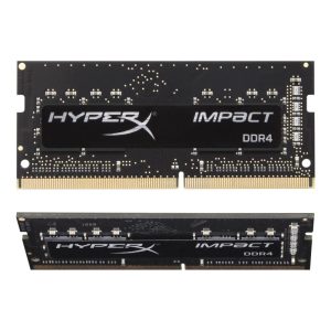 Kingston fury impact kit memoria ram 2x16gb 32gb totali 3.200 mhz tecnologia ddr4 tipologia so dimm 260 pin black