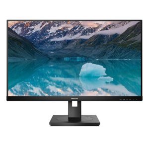 Philips s line 242s9jml/00 23.8 led va full hd 16:9 75hz 4ms adptive sync hub usb vga dvi-d hdmi disolayport altoparlanti incorporati nero