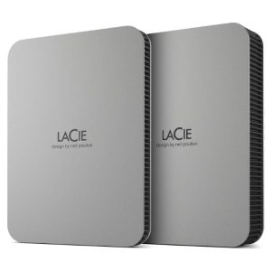 Lacie mobile drive v2 (2022) hdd 4.000gb 2.5 usb 3.1-c silver