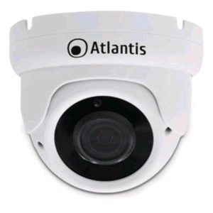 Atlantis a11-ux914a-dp ultraplex telecamera di videosorveglianza ip cam dome 5mp ir poe filtro icr white