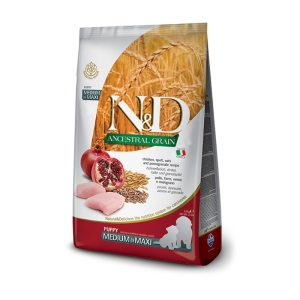 Farmina N&D Low Grain Puppy Medium Maxi Pollo e Melograno
