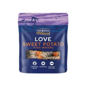 Fish4Dogs Love Sweet Potato Fish Wraps