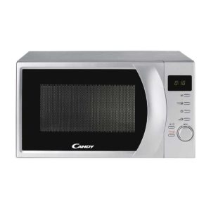 Candy cmg 2071 ds forno a microonde + grill 20 lt. 6 livelli di potenza funzione scongelamento blocco bambini argento