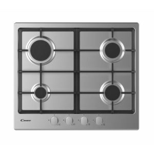 Candy chg6brx piano cottura a gas 4 fuochi inox