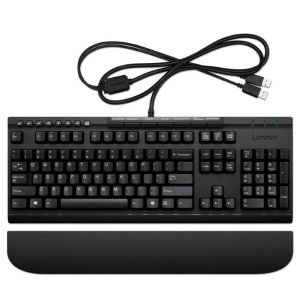 Lenovo enhanced performance gen ii tastiera usb layout italiano con poggiapolso colore nero