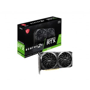 Msi scheda grafica geforce rtx 3050 ventus 2x 8g oc pci express gen 4.0 x8 128-bit 3 x displayport 1 x hdmi