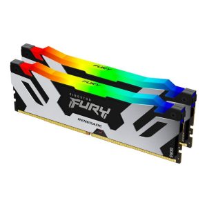Kingston fury renegade rgb kit memoria ram 2x16gb 32gb totali 6.400 mhz tecnologia ddr5 tipologia dimm cl32