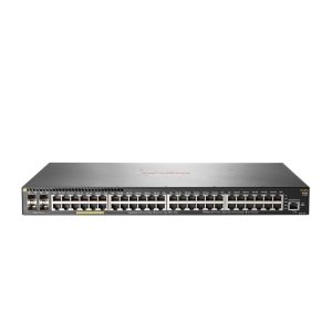 Hpe aruba 2930f 48g poe+ 4sfp switch gestito l3 48 x 10/100/1000 (poe+) + 4 x gigabit sfp (uplink) poe+ (370 w) montabile su rack
