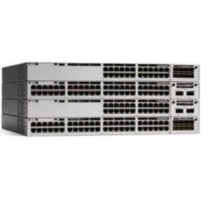 Cisco c9300-48p-a switch di rete gestito l2/l3 48 porte lan rj-45 10/100/1000 mbps poe+ 437 w colore grigio