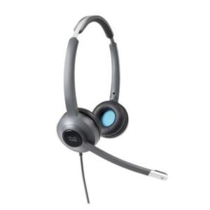 Cisco 522 wired dual cuffie con microfono over ear cablato jack 3,5mm con adattatore usb