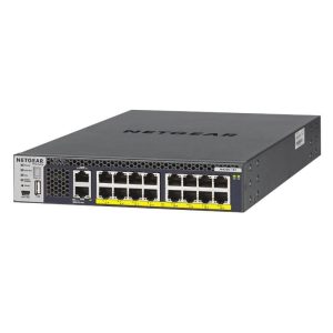 Netgear xsm4316pb-100nes switch gestito l3 – 16 x 100/1000/2.5g/5g/10gbase-t (poe+) poe+ (500 w) montabile su rack