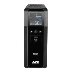 Apc by schneider electric back ups pro br1600si gruppo di continuitÀ ups 1600va 8 iec lcd interface onda sinusoidale pura in uscita black