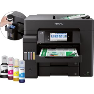 Epson ecotank et-5850 stampante multifunzione ink jet a4 a colori wi-fi fax duplex lan usb 25ppm