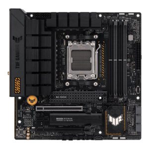 Asus tuf gaming b650m-plus wifi scheda madre gaming micro atx, amd b650, am5, ddr5, 3xpci 4.0, wifi 6 (802.11ax), intel 2.5gb ethernet, realtek 7.1, 2xm.2, 4xsata 6gb-s, aura sync rgb, nero