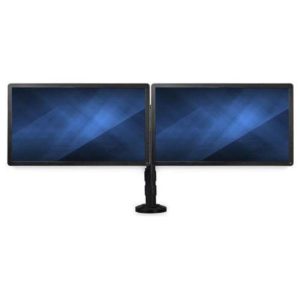 Startech braccio per doppio monitor da scrivania fino a 27“ barra trasversale supporto con morsetto