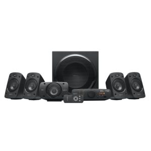 Logitech z906 surround sound speaker system 5.1 potenza 500w rms con telecomando nero garanzia ufficiale italia
