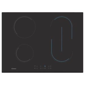 Candy ch74bvt piano cottura ad incasso vetroceramica 4 zone cottura colore nero
