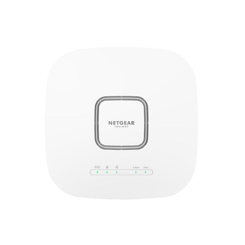 Netgear insight wax625 access point ax5400 wifi 6 supporto poe dual band 5400 mbit/s bianco