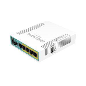 Mikrotik router hex poe with 800mhz cpu 128mb ram 5x gigabit lan