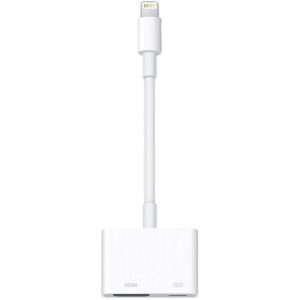 Apple cavo lightning - hdmi adapter adattatore da lightning ad av digitale bianco