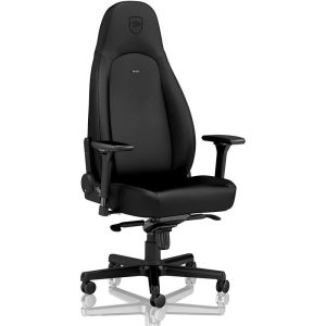 Noblechairs icon sedia da gaming sedia da ufficio sedia da scrivania ecopelle pu black edition