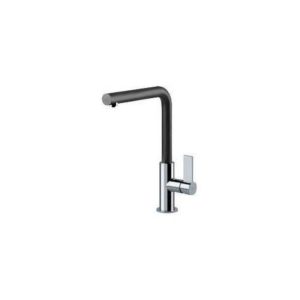 Franke neptune evo miscelatore monocomando con canna girevole 360Â° cromato-nero 115.0373.930