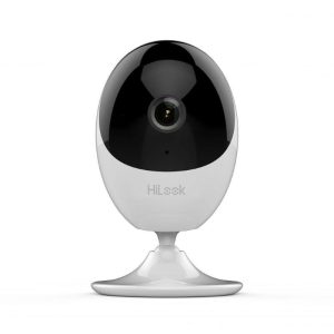 Hikvision hilook cube telecamera ip di sorveglianza da interno full hd wi-fi 2mp audio bidirezionale slot micro sd/sdhc/sdxc bianco