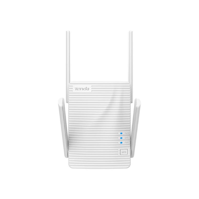 Tenda 21 range extender wi-fi ac2100 dual band ultraveloce tecnologia 4x4 mu-mimo 1xlan gigabit wps 4 antenne bianco