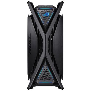 Asus rog hyperion gr701 case gaming full tower e-atx atx micro-atx mini-itx pannelli laterali in vetro temperato illuminazione rgb 4xusb-a 3.2 2xusb-c 4xventole 140mm nero