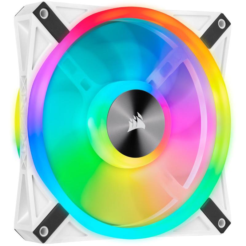 Corsair icue ql140 ventola illuminazione led rgb diametro 14cm 550/1.250 rpm