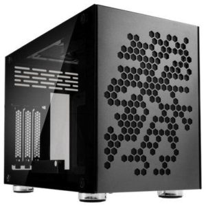 Kolink rocket heavy case alluminio e vetro temperato mini itx nero