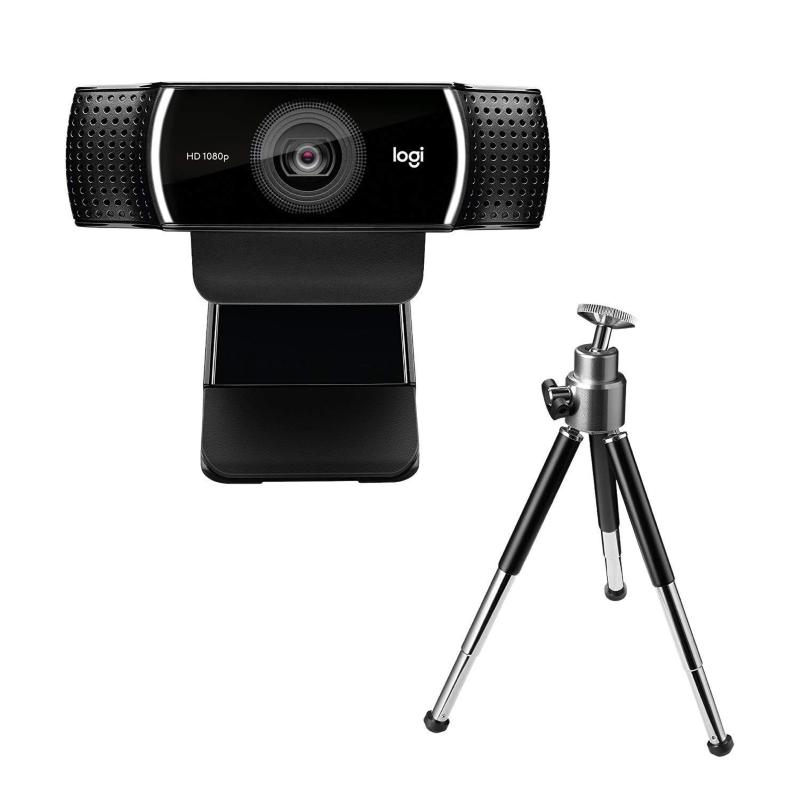 Logitech c922 pro stream webcam usb 1080p con microfono integrato