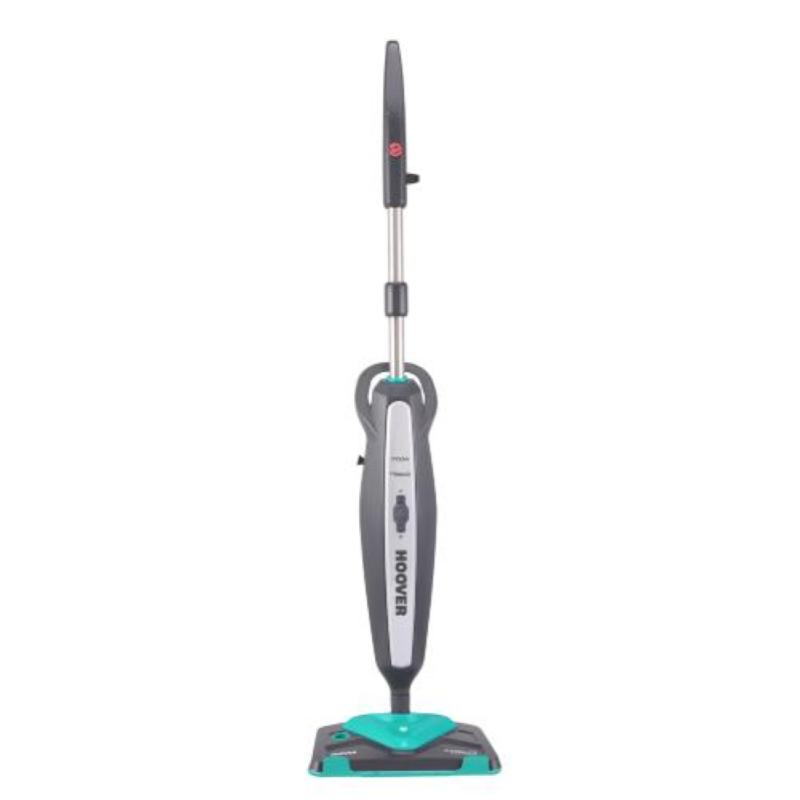 Hoover cap1700d scopa a vapore 1.700w alimentazione con/senza cavo capacita` 0.7lt 2 panni inclusi colore grigio/verde