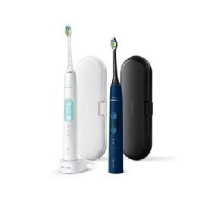 Philips 4500 series spazzolino elettrico sonico con sensore di pressione integrato