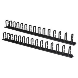 Link coppia passacavi verticali 1u 86,5cm nero