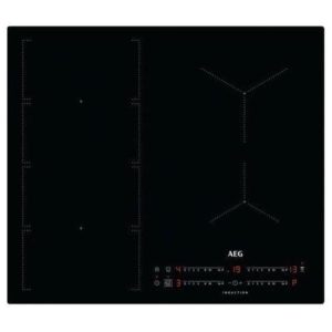 Aeg serie 6000 ike64473ib piano cottura a induzione in vetroceramica 4 zone di cottura touch control funzione flexibridge 60 cm nero