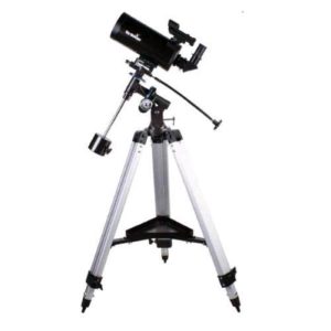 Sky watcher maksutov 102/1300 eq2 telescopio obbiettivo 102 mm focale 1.300 mm treppiede incluso