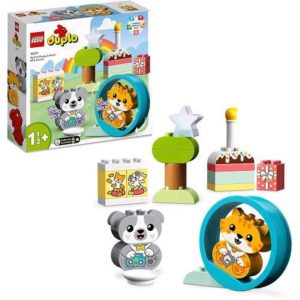 Lego duplo ilmio primo cagnolino e gattino con suoni