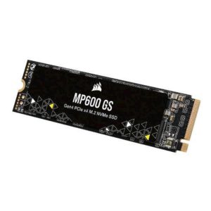 Corsair mp600 gs ssd m.2 1.000gb pci express 4.0 3d tlc nand nvme velocita di lettura 4800 mb/s velocita di scrittura 3900 mb/s black