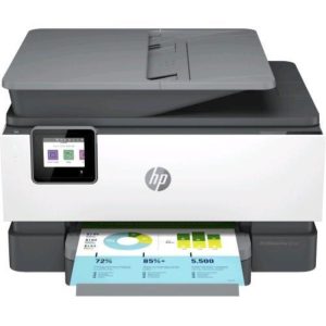 Hp 9014e officejt pro stampante multifunzione ink jet a colori a4 wi-fi fronte retro fax cassetto 250 fogli 22ppm 1200 x 1200 dpi