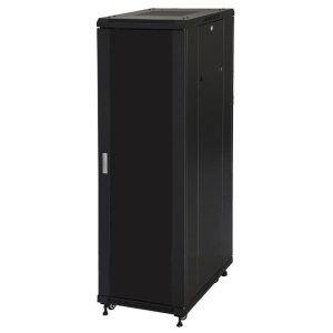 Link lk1942u610nv armadio rack 19“ 42u 2055x600x1000mm colore nero porta vetro