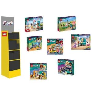 Lego display friends slim multiprezzo