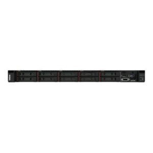 Lenovo sr250 v2 server rack xeon e-2334 (4c 3.4ghz 8mb cache/65w) ram 1 x 16gb, o/b, 2.5 hs (8), sw raid, hs 450w titanium xcc enterprise, rail
