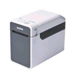 Brother td-2135n stampante termica diretta per etichette 300 dpi usb lan desktop white grey
