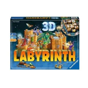 Ravensburger labirinto 3d gioco da tavolo da 2 a 4 giocatori 7+ anni