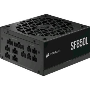 Corsair sf850l alimentatore 850 w completamente modulare 80 plus gold a basso rumore ventola pwm silenziosa 120mm nero