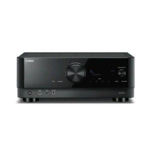 Yamaha rx-v4a sintoamplificatore 5.2 canali music cast surround compatibilita 3d 115w wi-fi bluetooth airplay 2 spotify connect fm dab hdr 10+ dolby vision hdmi usb nero