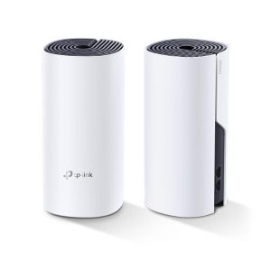 Tp-link deco p9 v2 adattatore powerline 2 router fino a 370 m.q. maglia switch a 2 porte gige