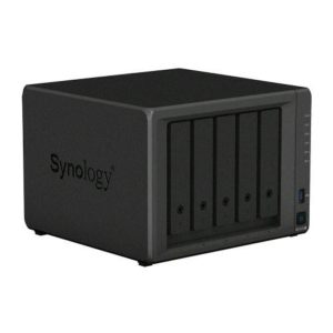 Synology diskstation ds1522+ nas chassis tower amd embedded 2.6ghz ram 8gb-5 bay hdd/ssd 2.5/3.5/m.2 4xrj-45 black