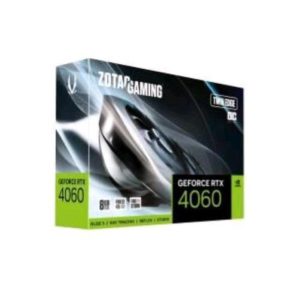 Zotac scheda grafica nvidia geforce rtx 4060 twin edge oc 8gb gddr6 interfaccia pci express 4.0 x8 raffreddamento attivo